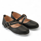 Freeplay Girls Buckled Bellies – Elegant Party Flats