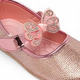 Freeplay Girls Festive Bellies – Glitter Bow Flats