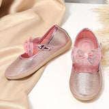 Freeplay Girls Festive Bellies – Glitter Bow Flats