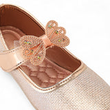 Freeplay Girls Festive Bellies – Glitter Bow Flats