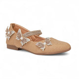 Freeplay Girls Butterfly Bellies – Festive Party Flats