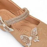 Freeplay Girls Butterfly Bellies – Festive Party Flats