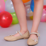 Freeplay Girls Butterfly Bellies – Festive Party Flats