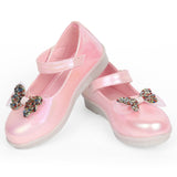 Freeplay Baby Girl Bellies – Glitter Bow Party Flats
