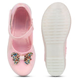 Freeplay Baby Girl Bellies – Glitter Bow Party Flats