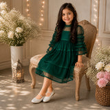 Freeplay Girls Glitter Ballerinas With Stone Embellishment