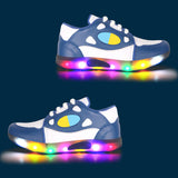 Freeplay Boys’ Colorful Lace-Up Casual Shoes