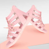 Freeplay Girls Gladiator Sandals – Embellished Flats