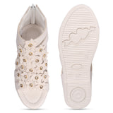Freeplay Girls Gladiator Sandals – Embellished Flats - Test