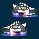 Freeplay Boys’ Colorful Lace-Up Casual Shoes