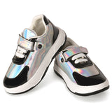 Freeplay Boys' Metallic Shine Shoes