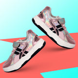 Freeplay Boys' Metallic Shine Shoes