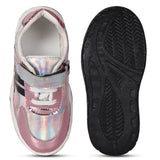 Freeplay Boys' Metallic Shine Shoes