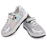 Freeplay Boys' Metallic Shine Shoes