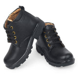 Freeplay Boys Lace-Up Boots with Side Zip
