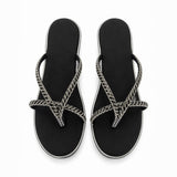Freeplay Rhinestone Embellished Wedge Heel with Slip-On Closure