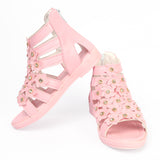 Freeplay Girls Gladiator Sandals – Embellished Flats