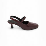 Freeplay Patent Finish Slingback Kitten Heel Pumps