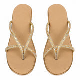 Freeplay Rhinestone Embellished Wedge Heel with Slip-On Closure