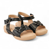 Freeplay Girls Flat Sandals with Butterfly Detail