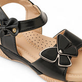 Freeplay Girls Flat Sandals with Butterfly Detail