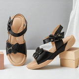 Freeplay Girls Flat Sandals with Butterfly Detail