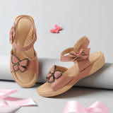 Freeplay Girls Flat Sandals with Butterfly Detail