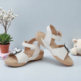Freeplay Girls Flat Sandals with Butterfly Detail