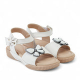 Freeplay Girls Flat Sandals with Butterfly Detail
