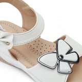 Freeplay Girls Flat Sandals with Butterfly Detail