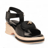 Freeplay Girls Platform Sandals with Ring Accent