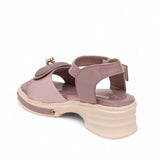 Freeplay Girls Platform Sandals with Ring Accent