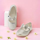 Freeplay Girls Festive Bellies – Glitter Bow Flats