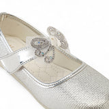 Freeplay Girls Festive Bellies – Glitter Bow Flats