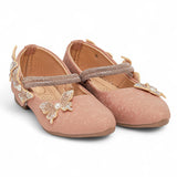 Freeplay Girls Butterfly Bellies – Festive Party Flats