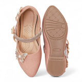 Freeplay Girls Butterfly Bellies – Festive Party Flats