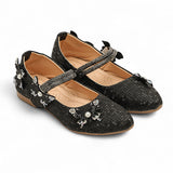 Freeplay Girls Butterfly Bellies – Festive Party Flats