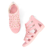 Freeplay Girls Gladiator Sandals – Embellished Flats