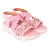 Freeplay Girls Platform Slip-On Sandals