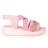 Freeplay Girls Platform Slip-On Sandals