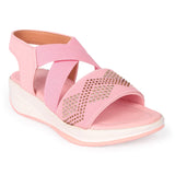 Freeplay Girls Platform Slip-On Sandals