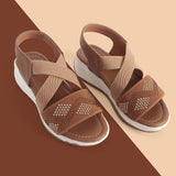 Freeplay Girls Platform Slip-On Sandals