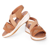 Freeplay Girls Platform Slip-On Sandals