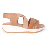 Freeplay Girls Platform Slip-On Sandals