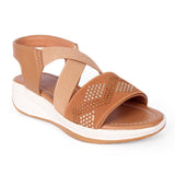 Freeplay Girls Platform Slip-On Sandals