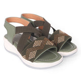 Freeplay Girls Platform Slip-On Sandals
