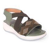 Freeplay Girls Platform Slip-On Sandals