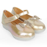 Freeplay Baby Girl Bellies – Glitter Bow Party Flats