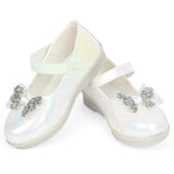 Freeplay Baby Girl Bellies – Glitter Bow Party Flats