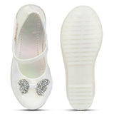 Freeplay Baby Girl Bellies – Glitter Bow Party Flats